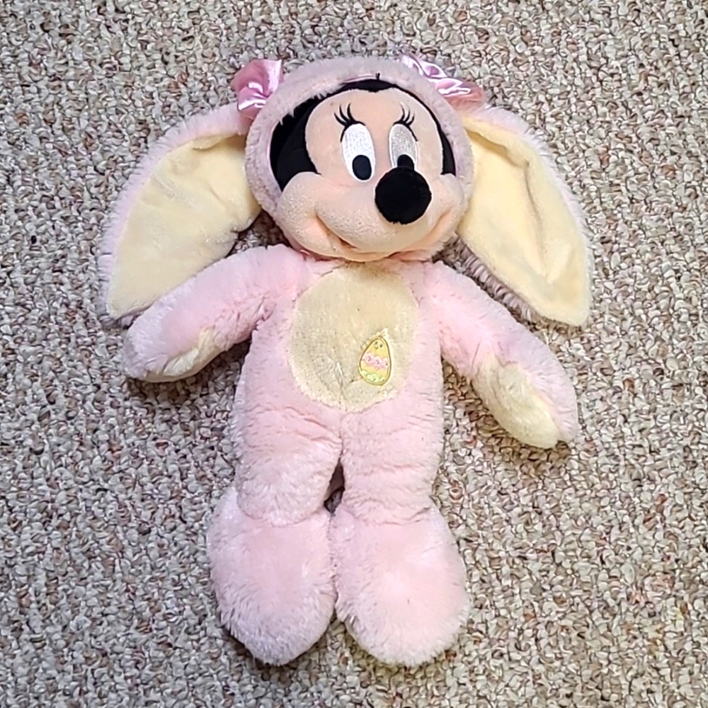 Disney Store Mini Mouse Rabbit Plush Toy